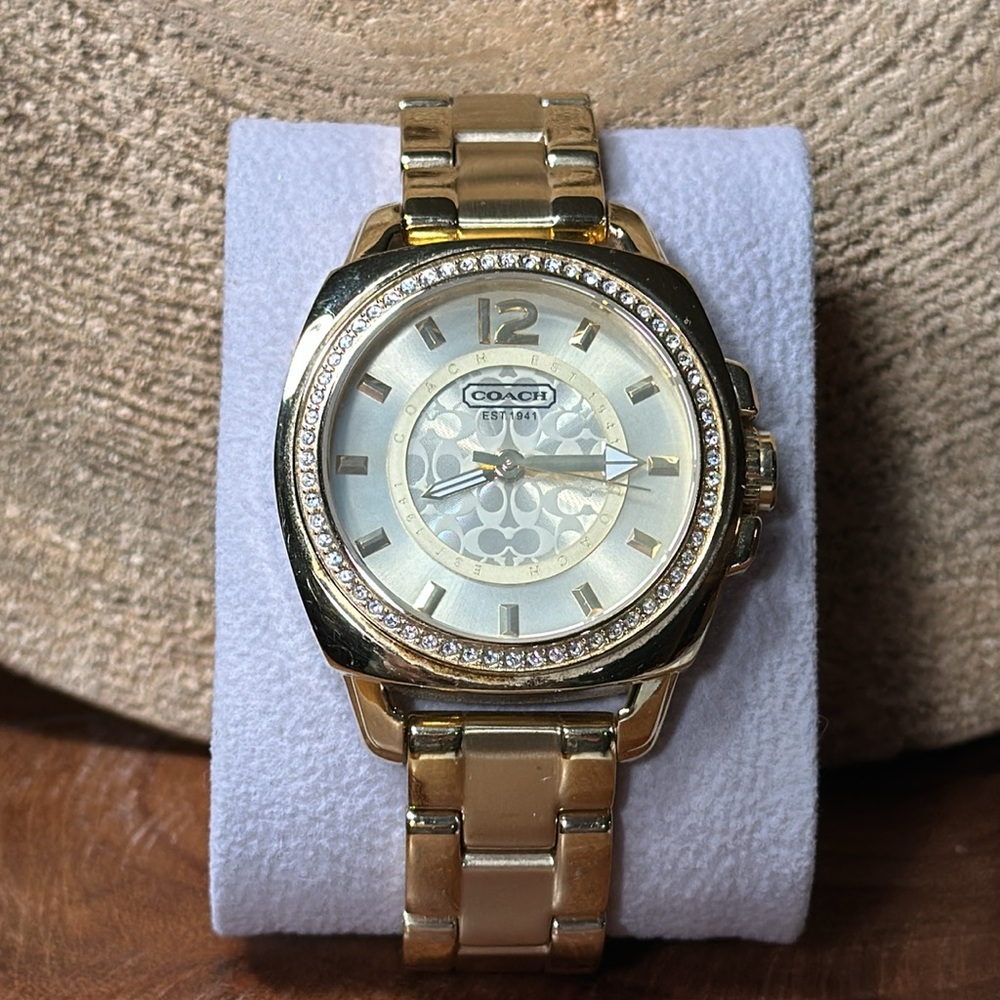 COACH Gold-tone Boyfriend Watch - Picture 2 of 11